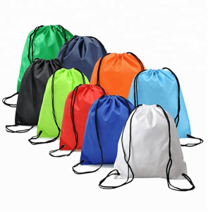 drawstring 210d backpacks